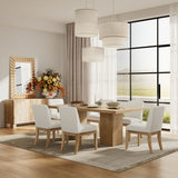 Sequoia Natural Oak Server - Ornate Home