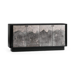 Sequoia Oxide Smoke 4-Door Cabinet