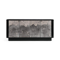Sequoia Oxide Smoke 4-Door Cabinet