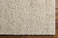 Sera Cream Hand Knotted Wool Area Rug - Clearance - Ornate Home