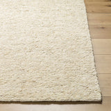 Sera Cream Hand Knotted Wool Area Rug - Clearance - Ornate Home