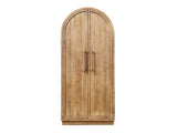 Serafina Tan Tall-Cabinet - Ornate Home