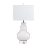 Serafina White Table Lamp - Ornate Home