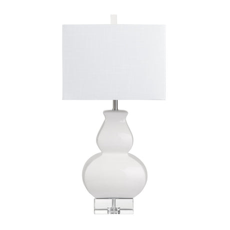 Serafina White Table Lamp - Ornate Home