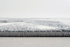 Serang Gray/Black 5'X7' Area Rug - Ornate Home