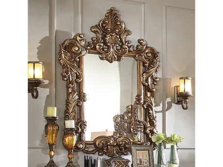 Seraphine Antique Gold & Perfect Brown Mirror  / HD-8018 - Ornate Home