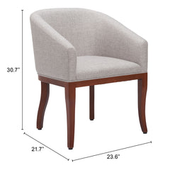 Serasa Gray Dining Chair - Ornate Home