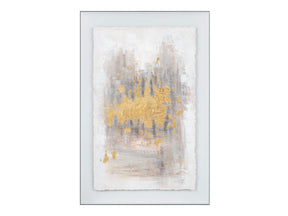 Serena 2 Gold/White Canvas - Ornate Home
