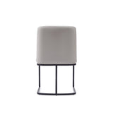 Serena 6 Piece Dining Set in Light Grey - Ornate Home