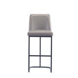 Serena Barstool in Grey (set of 2) - Ornate Home
