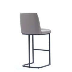 Serena Barstool in Grey (set of 3) - Ornate Home