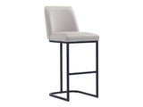 Serena Barstool in Light Grey - Ornate Home