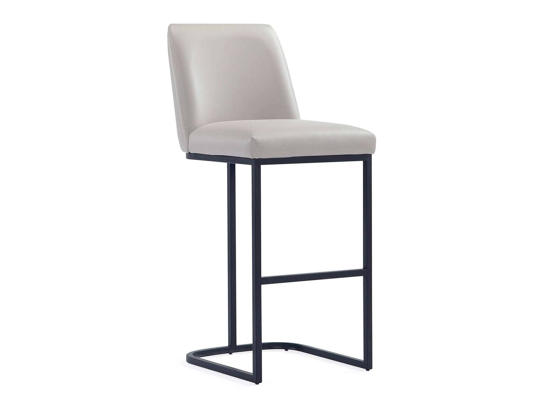 Serena Barstool in Light Grey - Ornate Home
