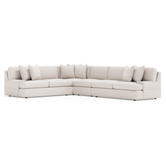 Serena Beige Sectional - Ornate Home