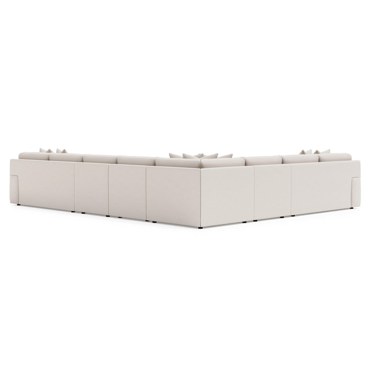 Serena Beige Sectional - Ornate Home
