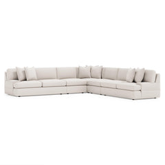 Serena Beige Sectional - Ornate Home
