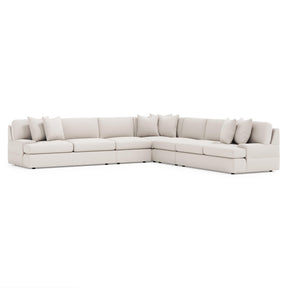 Serena Beige Sectional - Ornate Home
