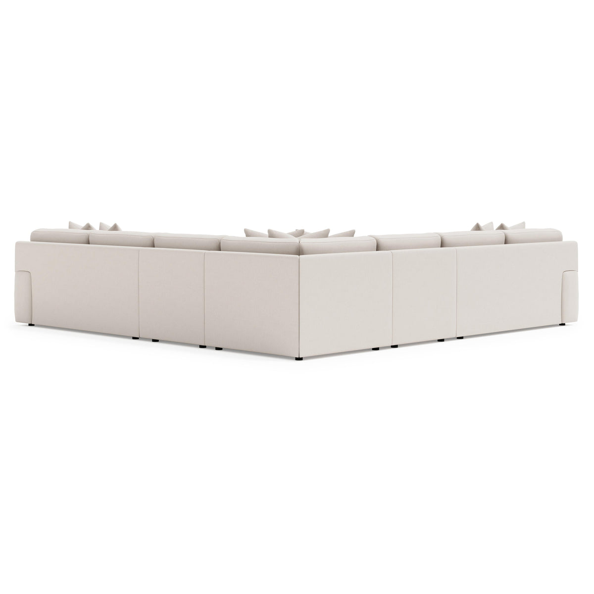 Serena Beige Sectional - Ornate Home