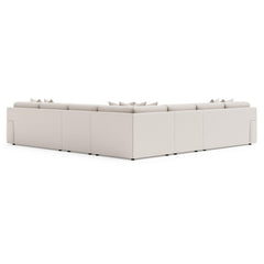 Serena Beige Sectional - Ornate Home