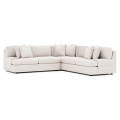 Serena Beige Sectional - Ornate Home