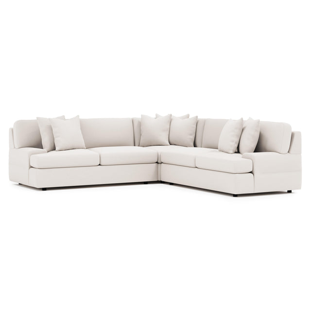 Serena Beige Sectional - Ornate Home