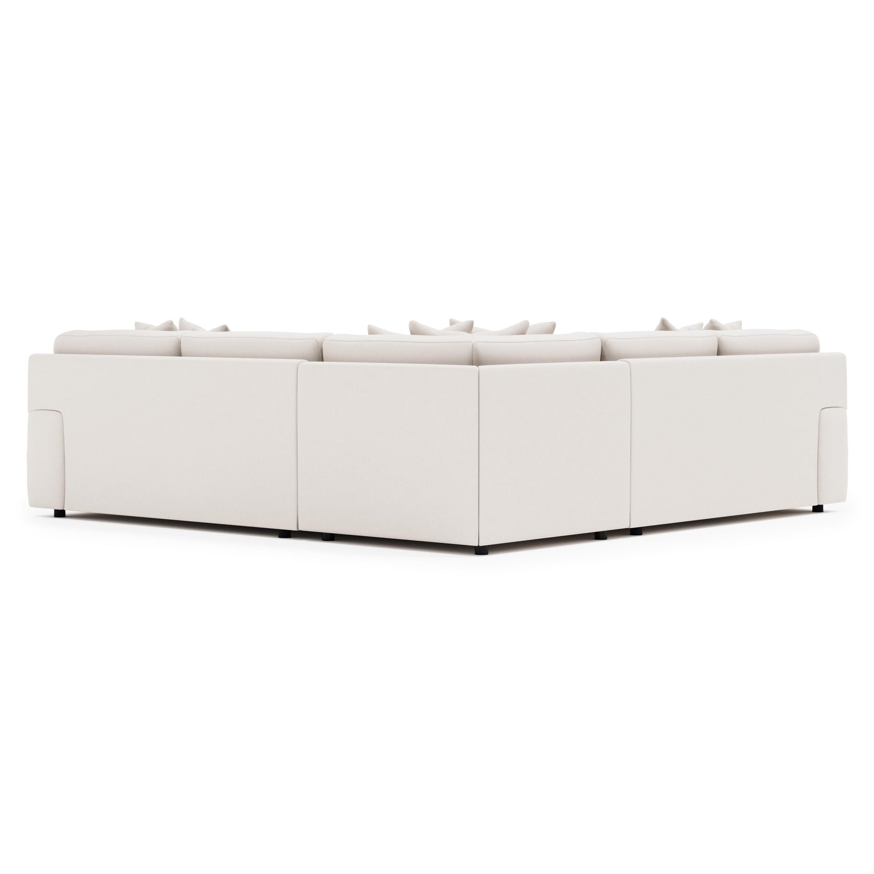 Serena Beige Sectional - Ornate Home