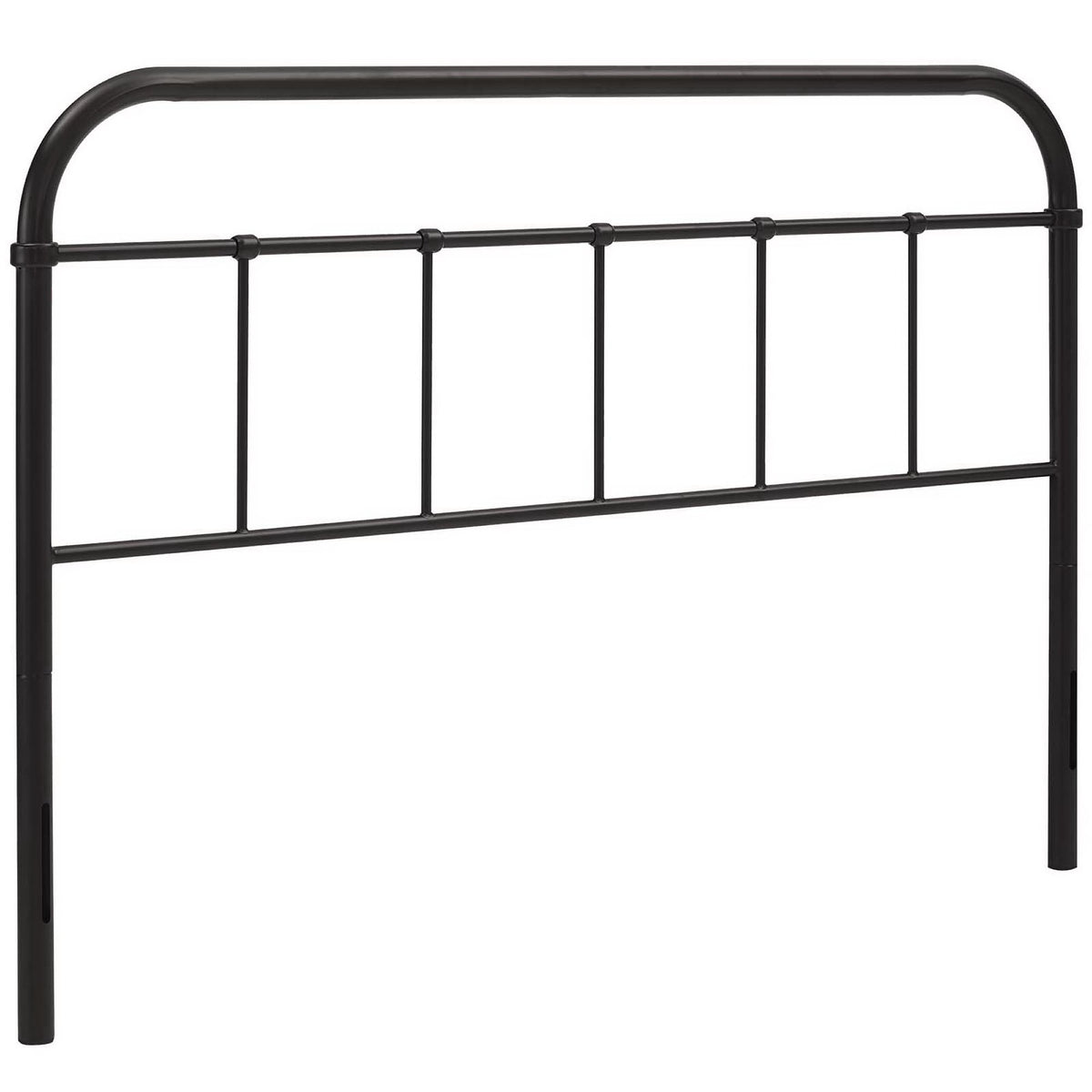 Serena Brown King Steel Headboard - Ornate Home