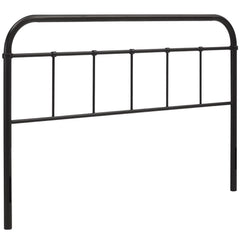 Serena Brown King Steel Headboard - Ornate Home