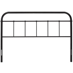 Serena Brown King Steel Headboard - Ornate Home