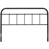 Serena Brown Queen Steel Headboard - Ornate Home