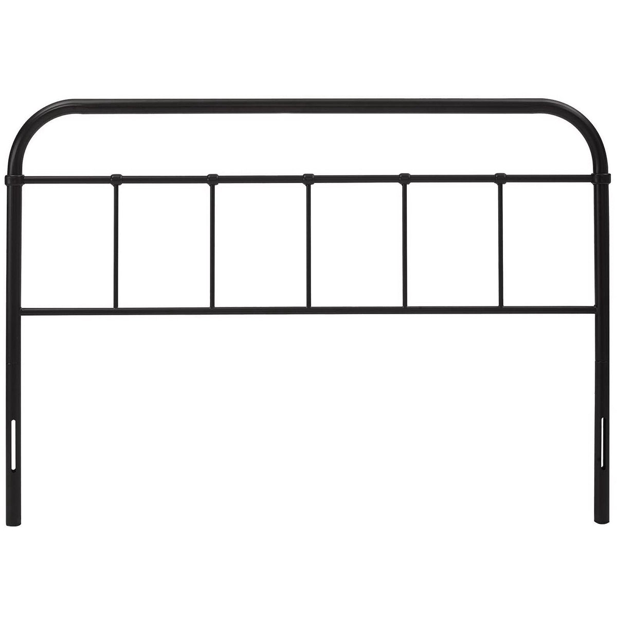 Serena Brown Queen Steel Headboard - Ornate Home
