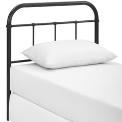 Serena Brown Twin Steel Headboard - Ornate Home