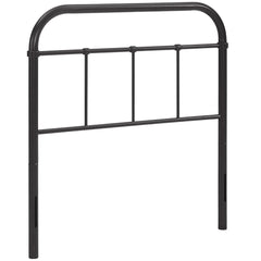Serena Brown Twin Steel Headboard - Ornate Home