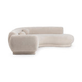 Serena Buttercream 2-Piece Sectional