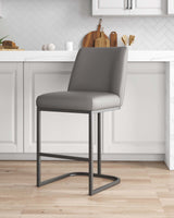Serena Counter Stool in Grey - Ornate Home