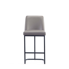 Serena Counter Stool in Grey (set of 3) - Ornate Home