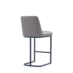 Serena Counter Stool in Grey (set of 3) - Ornate Home