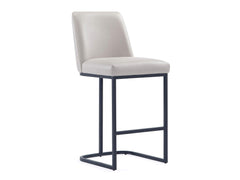 Serena Counter Stool in Light Grey - Ornate Home