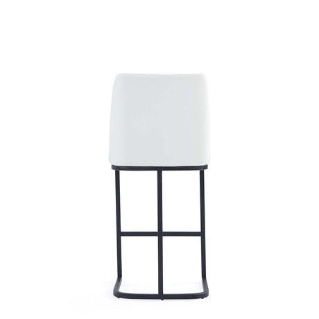 Serena Counter Stool in White - Ornate Home
