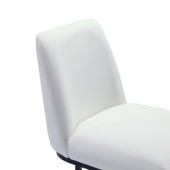 Serena Counter Stool in White (set of 2) - Ornate Home