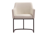 Serena Dining Armchair in Cream - Ornate Home