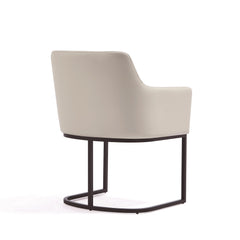 Serena Dining Armchair in Cream (set of 2) - Ornate Home