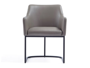 Serena Dining Armchair in Grey - Ornate Home