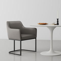 Serena Dining Armchair in Grey - Ornate Home