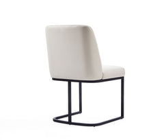 Serena Dining Chair in Cream (set of 2) - Ornate Home