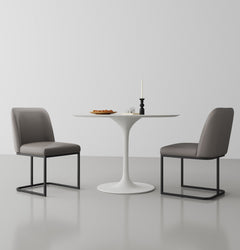 Serena Dining Chair in Grey (set of 2) - Ornate Home