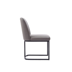 Serena Dining Chair in Grey (set of 2) - Ornate Home