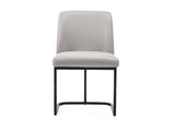 Serena Dining Chair in Light Grey - Ornate Home