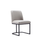 Serena Dining Chair in Light Grey - Ornate Home