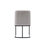 Serena Dining Chair in Light Grey (set of 2) - Ornate Home